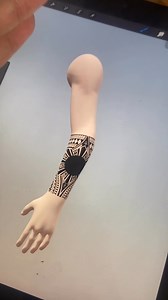 polynesian fore arm wrap | Dan Lapida
