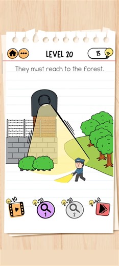 The FINAL Breakout! 👑 | Brain Test 2: Prison Escape Level 20 || The Last Dance 🕺... #shorts