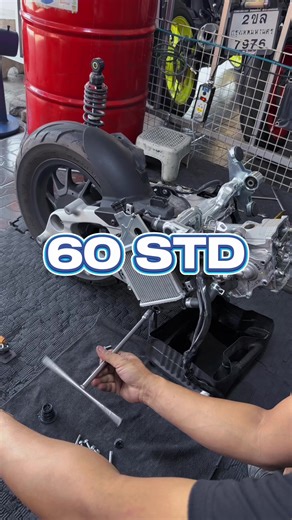 งานอัพลูก 60 STD สำหรับ Honda Giorno เมื่อวันที่ 2 ก.พ.69 @BL Racing Pattaya #blracingpattaya #บีแอลเรซซิ่ง #จีออโน่ดิวะ #ข้างโอเพ่น