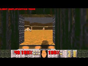 Doom II: Hell on Earth - Map10: Refueling Base (Ultra-Violence, 100% Kills, 100% Secrets)