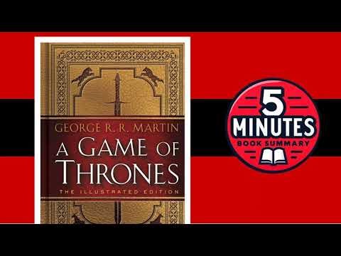 A Game of Thrones by George R.R. Martin | A Song of Ice and Fire #1 | 5 minutes Book Summary