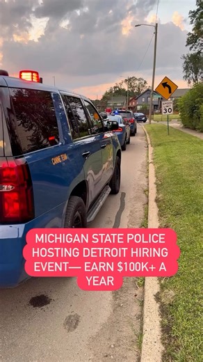 Michigan State Police (MSP) is hosting a hiring event on Saturday, September 20, 2025, at Mumford High School, 17525 Wyoming Ave. in Detroit. Doors will be open 8 a.m. and the event runs until 4 p.m. Read more details: themetrodetroitnews.com/michigan-state-police-hosting-detroit-hiring-event-earn-100k-a-year | Metro Detroit News