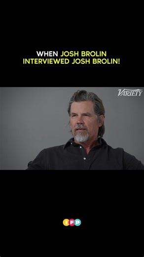 When his original interview fell through, Josh Brolin did the only reasonable thing, he interviewed himself on Variety’s Actors on Actors series! The result? A hilarious, self-aware conversation about becoming Thanos, carrying a CGI villain, and making the snap feel real. It’s awkward, clever, and unexpectedly insightful. Proof that sometimes Plan B is way better than Plan A. 🫰 #ifp #joshbrolin #thanos #avengers #cinema | IFP