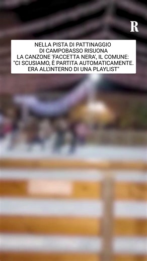 Polemic in Campobasso: 'Faccetta Nera' Played at Ice Rink