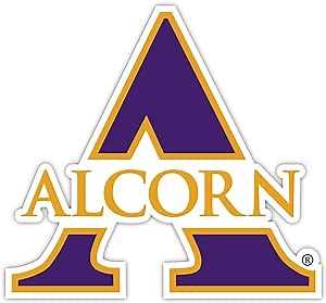 Alcorn State Braves Sports Team Large Mascot Vinyl Decal Sticker Officially Licensed Collegiate Product