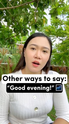 Other ways to say: “Good evening!” 🌃 #otherwaystosay #alternative #expression #goodevening #learnenglishwithteacheraubrey #aubreybermudez #teacheraubrey #learnenglish #reels #fbreels #reelsvideo #reelsviral | Learn English with Teacher Aubrey
