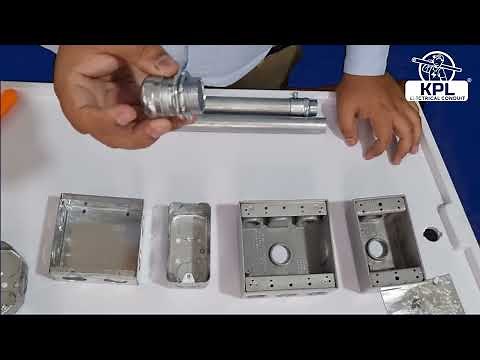 HOW TO INSTALL Connectors to EMT Conduit