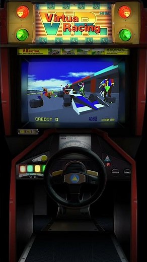VIRTUA RACING 4K Vertical Overlay Retroarch Mame fbneo Emulation