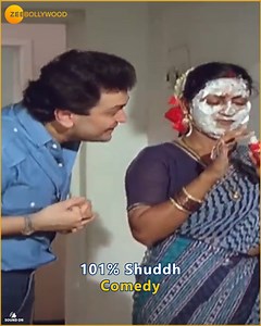 Chando ka bholapan jeet lega aapka dil. Dekhiye ek aisi film jisme hai comedy aur dher sara drama. 101% Shuddh Drama, 'Naseeb Apna Apna', today @ 2:45 PM, only on Zee Bollywood 101% Shuddh Bollywood Endless Entertainment only on Zee5. Download now https://zee5.onelink.me/RlQq/fpicDownloadZEE5App #RishiKapoor #RaadhikaSarathkumar #FarahNaaz #AmrishPuri #RishiKapoorFans #NaseebApnaApna #BollywoodMoives | Zee Bollywood