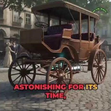 America’s first electric car was built in 1890. ⚡🚗 Way ahead of its time. #cars