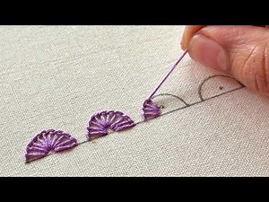 simple & easy hand embroidery designs|border design|hand embroidery stitches for Beginners