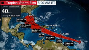 Tropical Storm #Elsa forms east of the Lesser Antilles on Thursday morning. Seigonie Mohammed has the latest on its development and its likely impacts for TnT. #TropicalStormElsa #Barbados #Martinique #Antigua #Dominica #StLucia #SVG #Grenada #LesserAntilles #WindwardIslands | CCN TV6: Trinidad and Tobago