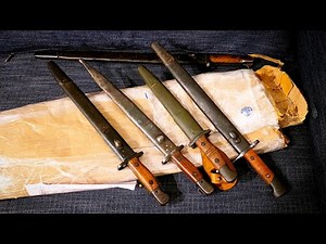 Unboxing rare bayonets from Spain