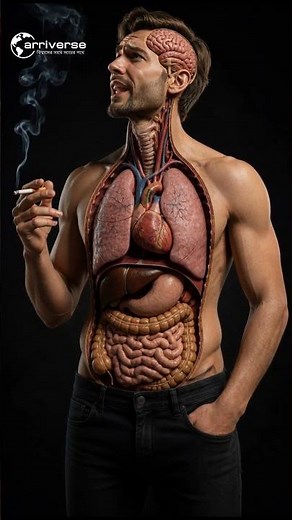 What Smoking Really Does Inside Your Body 🚬 | 3D Anatomy Breakdown