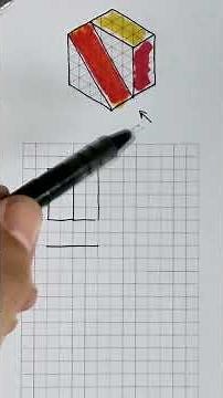 Views of a figure | front, top and side views of a piece in isometric 03