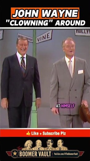 John Wayne Claps Back at Red Skelton’s Movie-Star Jab 😂 #Comedy #Shorts #truegrit