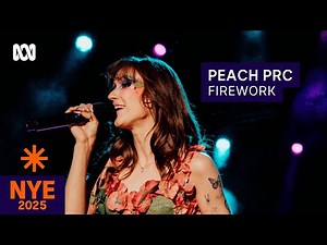 Peach PRC covers Firework | Sydney New Year's Eve 2025 | ABC iview