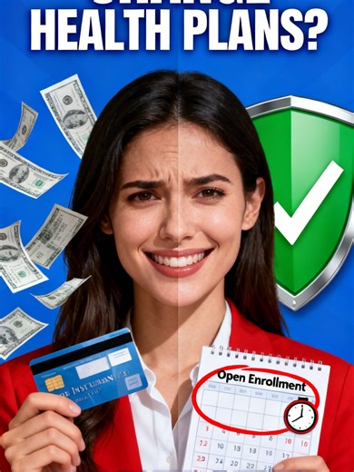 Think you’re stuck with your health insurance all year? You can switch plans during Open Enrollment or within about 60 days of a qualifying life event like moving, losing coverage, getting married, or having a baby. Acting quickly can help you avoid coverage gaps and costly medical bills. If your plan no longer fits your needs or budget, it may be time to explore better options. 📞 Call 833-220-8419 or visit NewHealthInsurance.com today. #HealthInsurance #OpenEnrollment #InsuranceCoverage #Healt