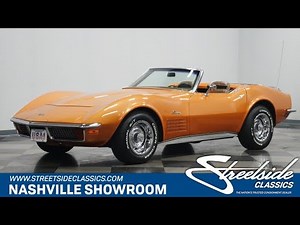 1972 Chevrolet Corvette Convertible for sale | 2944 NSH