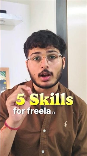 5 Skills for Freelancing🔥#shorts #freelancing #aitools