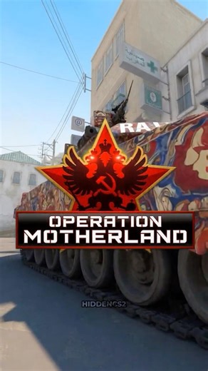 CS2 OPERATION MOTHERLAND 🔥 Russian Skins: AWP Hardbass + AK-47 Bly*t Gun!