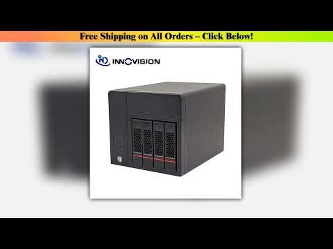 High Quality New Tooless Screwless Hard Drive Enclosure 4 HDD Bays Nas Storage Server Case Support