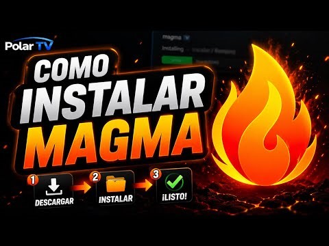 🔥 Cómo INSTALAR MAGMA TV ❄️Mejor que XUPER y MAGIS | CÓDIGO DOWNLOADER 2026 (Fire Stick, Android TV)