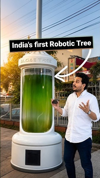 🇮🇳 India’s First Robotic Tree Installed 😳🌿