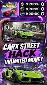 🤑 CARX STREET HACK/MOD 😮 UNLIMITED MONEY & GOLD in CarX Street 2026 (Android/iOS)