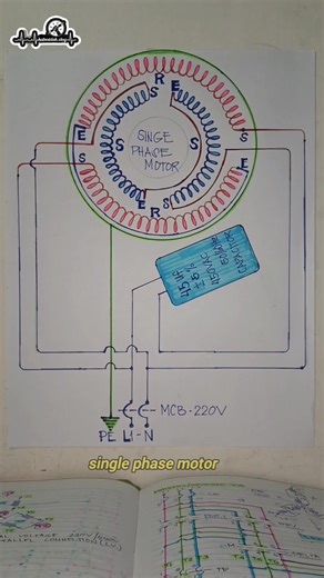 316K views · 3.6K reactions | single phase motor, using running capacitor #fbreelsvideo #followersreels #fbreels2025ツ | kabestdak • vlog | Facebook