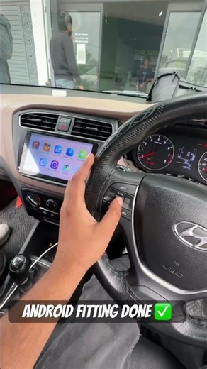 I-20 elite car Android system fitting done (car accessories)
