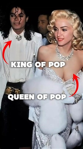 The King And Queen Of Pop 👑 #michaeljackson #madonna #documentary #shorts #music