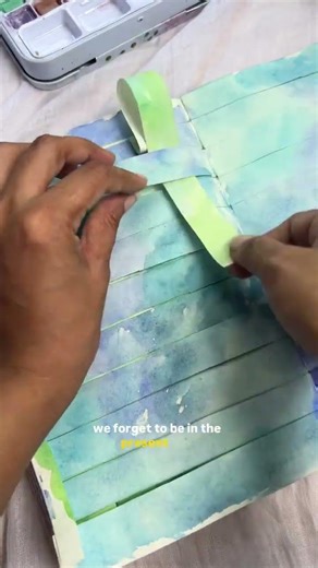 Art journal with me - Learn a new word | Day 20 #artformentalhealth #ytshorts #therapeuticart