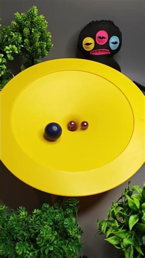 Marble Vortex ASMR (Perfect Spiral) 🌀💛 #asmr #shorts