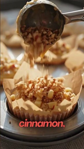 Bakery-Style Apple Muffins 🍎 Soft, Moist & Easy Recipe!