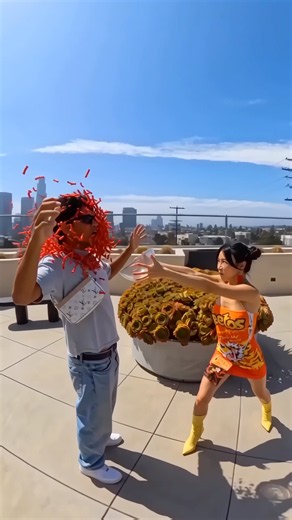 HOT CHEETOS Girl Attacks!