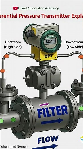 What is a DPT Differential Pressure Transmitter?#DPTransmitters #Instrumentation #automation