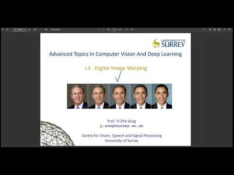 image warping | forward and backward mapping | pixel interpolation شرح عربي
