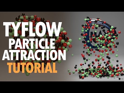 Tyflow Particle Attraction Tutorial