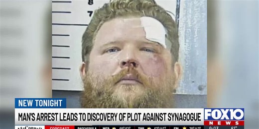 Alabama man arrested for planned attacks on synagogues