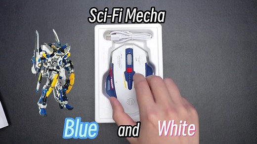 The perfect mouse for both men and women. Ergonomic design, not tired for a long time. A matte textured mecha wireless mouse. Work and play games are correct. #wirelessmouse #gamingmouse #office #officelife #inphic #technology #tech