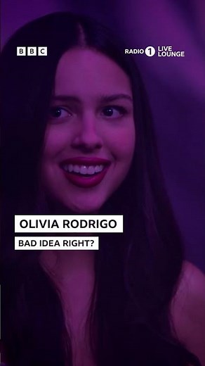 Olivia Rodrigo - Bad Idea Right in the Live Lounge (2023) ✨ #OliviaRodrigo #LiveLounge #music