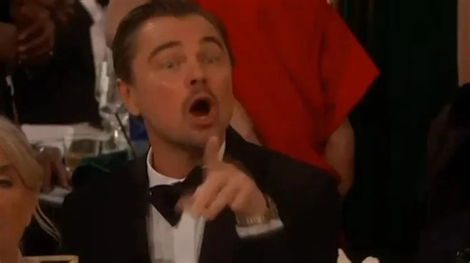 Leonardo DiCaprio has fans in stitches with sassy expressions at Golden Globes
