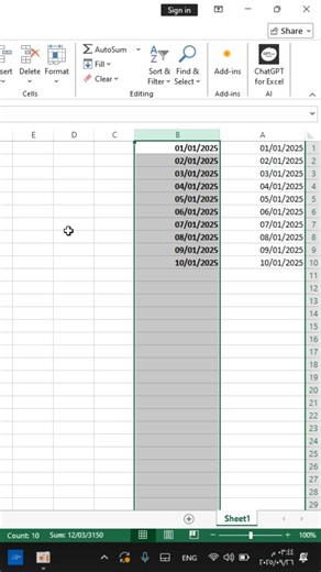 ازاي تكتب التاريخ واليوم في خليه واحده في الاكسل ! #Excel #excel #اكسل #اكسبلور #تعلیم_اکسل | Excel With Mahmoud