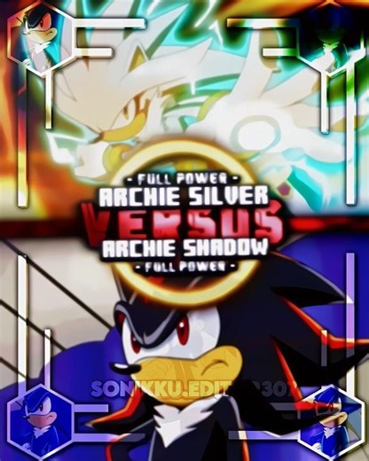 Archie silver vs Archie shadow | l finished this video a few days ago, but I forget upload lol