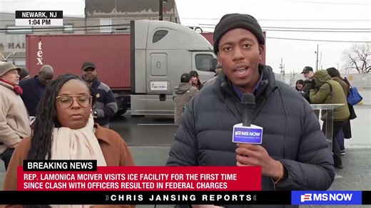 “What we saw inside was horrible.” Rep. McIver speaks with MS NOW Nnamdi Egwuonwu about conditions inside Newark, NJ ICE facility. | MS NOW