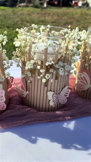 Creative DIY Baby Shower Centerpieces for Girls