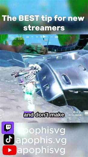 The BEST tip for new streamers #streamer #twitchstreamer