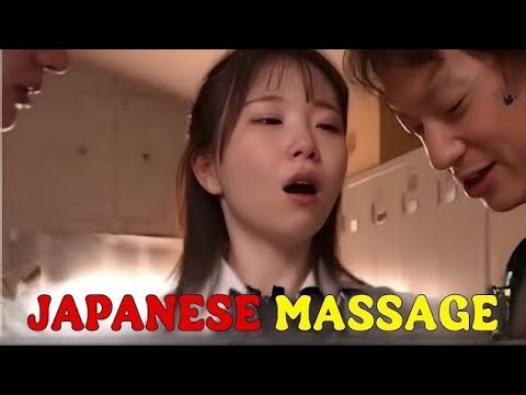 ASMR Japanese Hot Oil Shoulder Blade Tension Melt