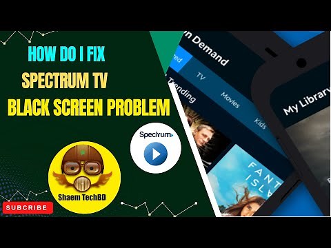 How to Fix Spectrum Tv Black Screen Problem